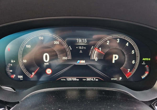 BMW Seria 5 cena 142900 przebieg: 125000, rok produkcji 2019 z Kcynia małe 596